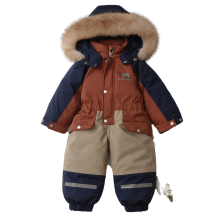 (Orange, 2-3Years) Baby Ski Suit Jumpsuit Outwear Suits For Infants