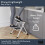 2 Step Folding Stool Ladder Folding Portable DIY 7