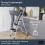 3 Step Folding Ladder with Handrail - Portable DIY 5