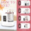 Electric Makeup Brush Cleaner Machine,USB Multifunction Automatic Makeup Brush Cleaner and Dryer 4