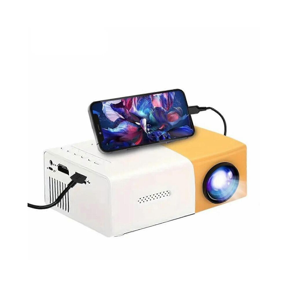 Hd 1080P Mini Led Projector 400 Lumen Home Media Player 320X240 Led Micro-Projector With Remote Con 5004229047636