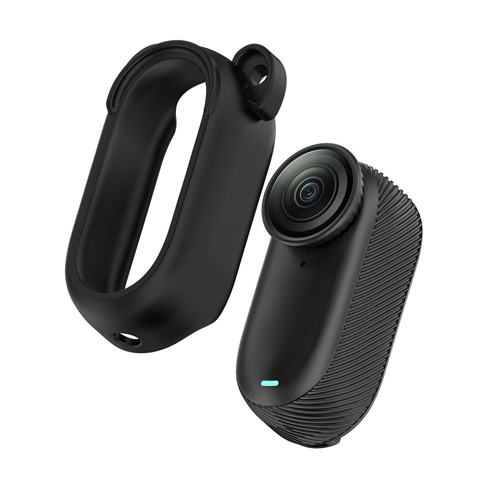 Silicone Camera Protective Case for Insta360 GO3S/Insta360 GO3 (Black)-image-OPC-PH7VQM5-NEW