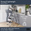 4 Step Folding Ladder with Handrail - Portable DIY 5