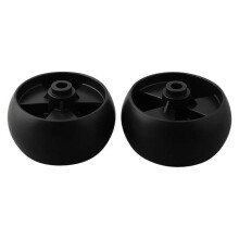 2PCs DECK WHEELS 5inch Deck Wheels and Axle Bolts for /Toro Ride on Mowers Garden Machine