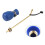Bug Treatment Powder Duster Diatomaceous Earth Bulb Duster/Powder Applicator Bulb with Long Copper 5