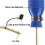 Bug Treatment Powder Duster Diatomaceous Earth Bulb Duster/Powder Applicator Bulb with Long Copper 4