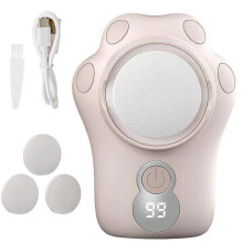2025 New Cat Paw Shaped Foot Grinder, Wireless Portable Electric Foot Callus Remover for Dead Skin Cracked Heels