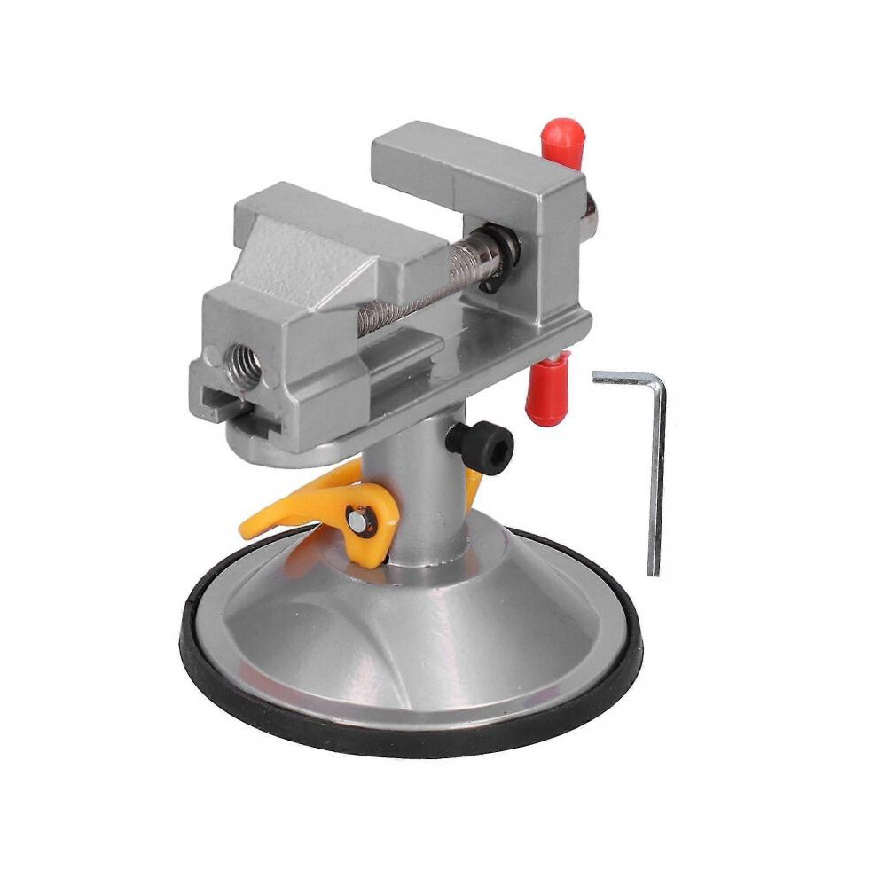 Suction Cup Mini Vise 45# Steel 360 Degree Rotation Mini Hand Tool For Glass Desktop Metal 5004229049210
