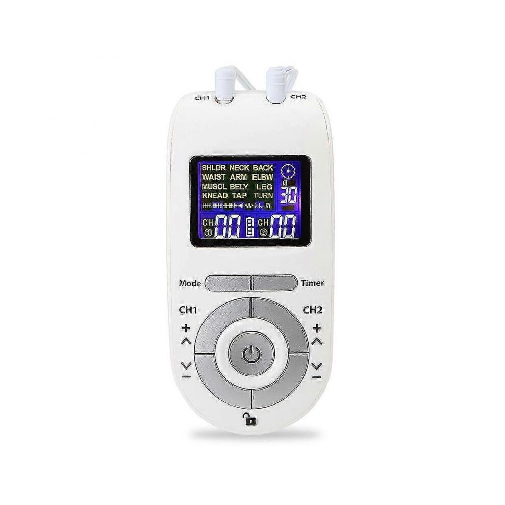 TENS & EMS Massager for Pain Relief & Muscle Recovery, Easy-to-Use TENS EMS Machine for Home Physiotherapy