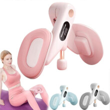 (Pink) Inner Thigh Exerciser for Women, Thigh Master Pelvic Floor & Hips Exerciser Counter Equipment for Home Gym Sports