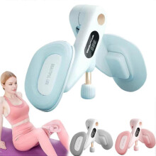 (Blue) Inner Thigh Exerciser for Women, Thigh Master Pelvic Floor & Hips Exerciser Counter Equipment for Home Gym Sports