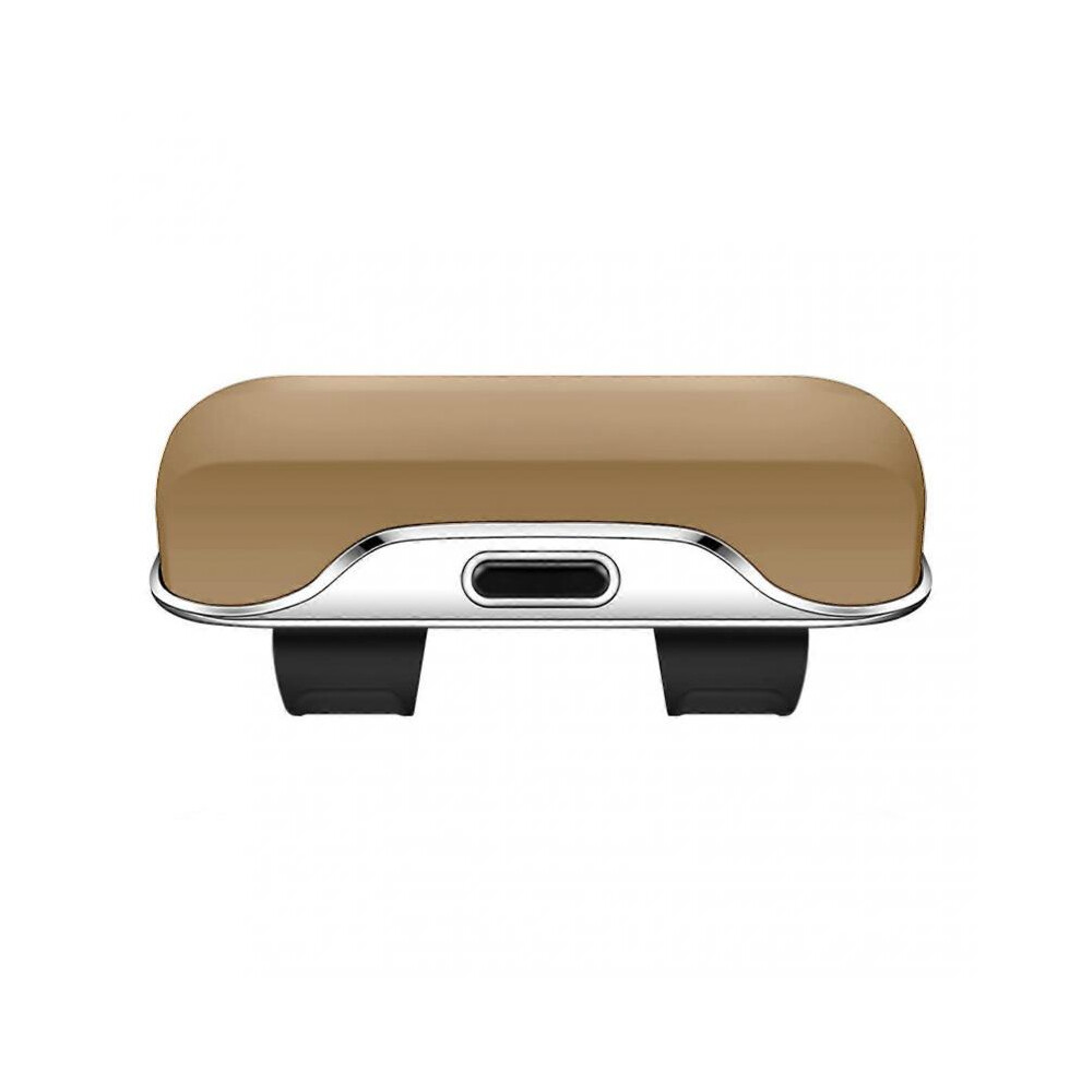 (Beige) Universal Car Visor Sunglasses Holder Magnetic Abs Case Protective Storage Eyeglasses Eyewear Organizer Box Beige 5004229049449