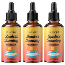 (3pcs) Sunless Tanning Drops to Drink, Sunless Tanning Drops for Face & Body, Hydrating Self Tanner for All Skin Types