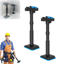 (Blue) Labor-Saving Lifting Bracket, Bed Frame Support Legs, Telescopic Cabinet Lift for Wall Tiles & Furniture Height Adjustment
