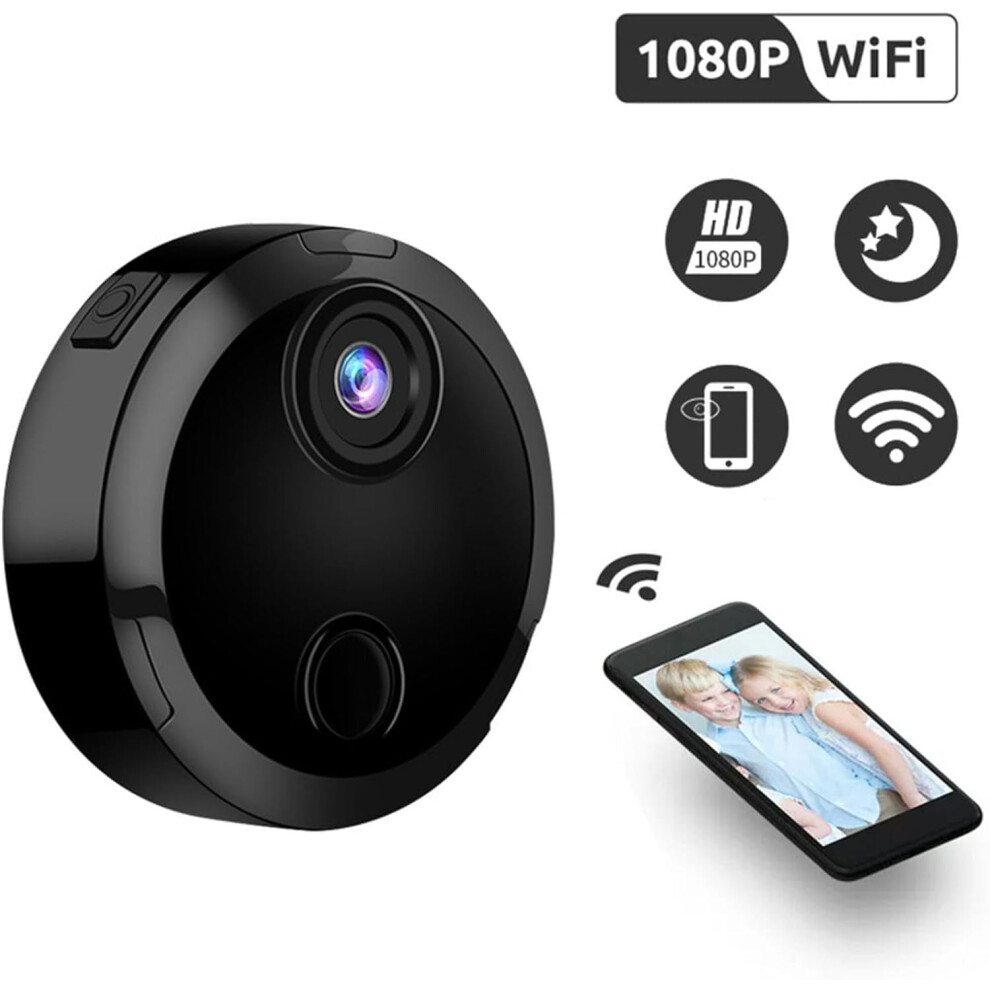 1080P Wifi Camera Hidden Cameras Wifi Mini Camera Cam - For Pet/Baby/With App Surveillance Cameras,Surveillance Cameras 746124411918