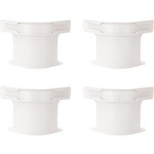 (white) Bed Sheet Holders for Corners Sheet Holders Set of 4 - Heavy Duty Bed Sheet Straps for Corners, Fitted Sheet Holders with Lock Strips
