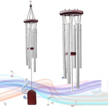 Wind Chime, Garden Wind Chime Metal Tubes Wind Chimes Bells Home Decor for Garden Chime Indoor and Outdoor