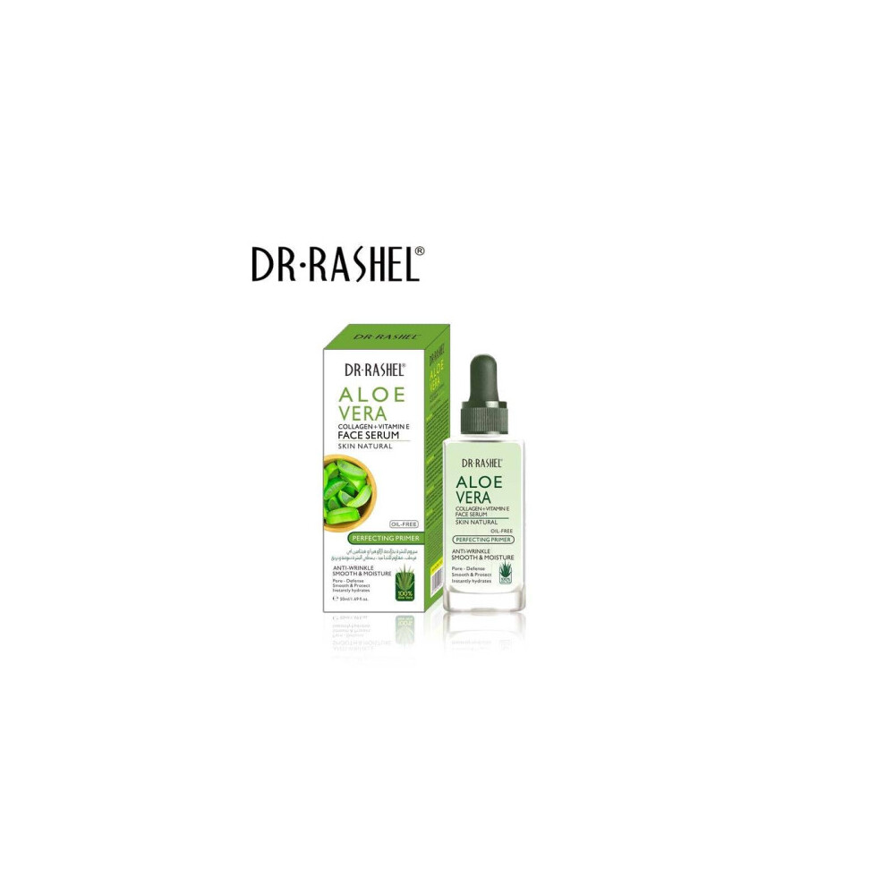 Dr Rashel Aloe Vera Collagen + Vitamin E Face Serum 50ml |Nourishing Serum for Hydrated and Healthy Skin