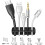 Cable Clip Organizer [5-PACK] Management Mini Cable Tidy Holders Adhesive Cable Clip Holders 3