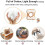 Adjustable Cat Cone Collar Soft, Cat Recovery Collar, Cute E Collar After Cat Surgery 2