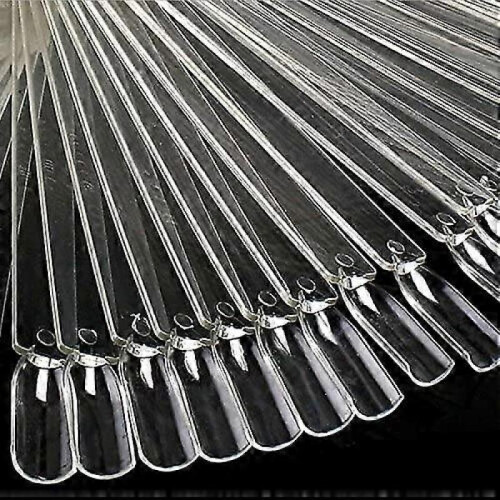 Nail Art Tips Colour Pop Sticks Display Fan Practice starter ring Clear 2