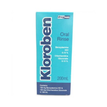 Kloroben Oral Rinse - Antibacterial Oral Rinse for Mouth Hygiene (200ml)