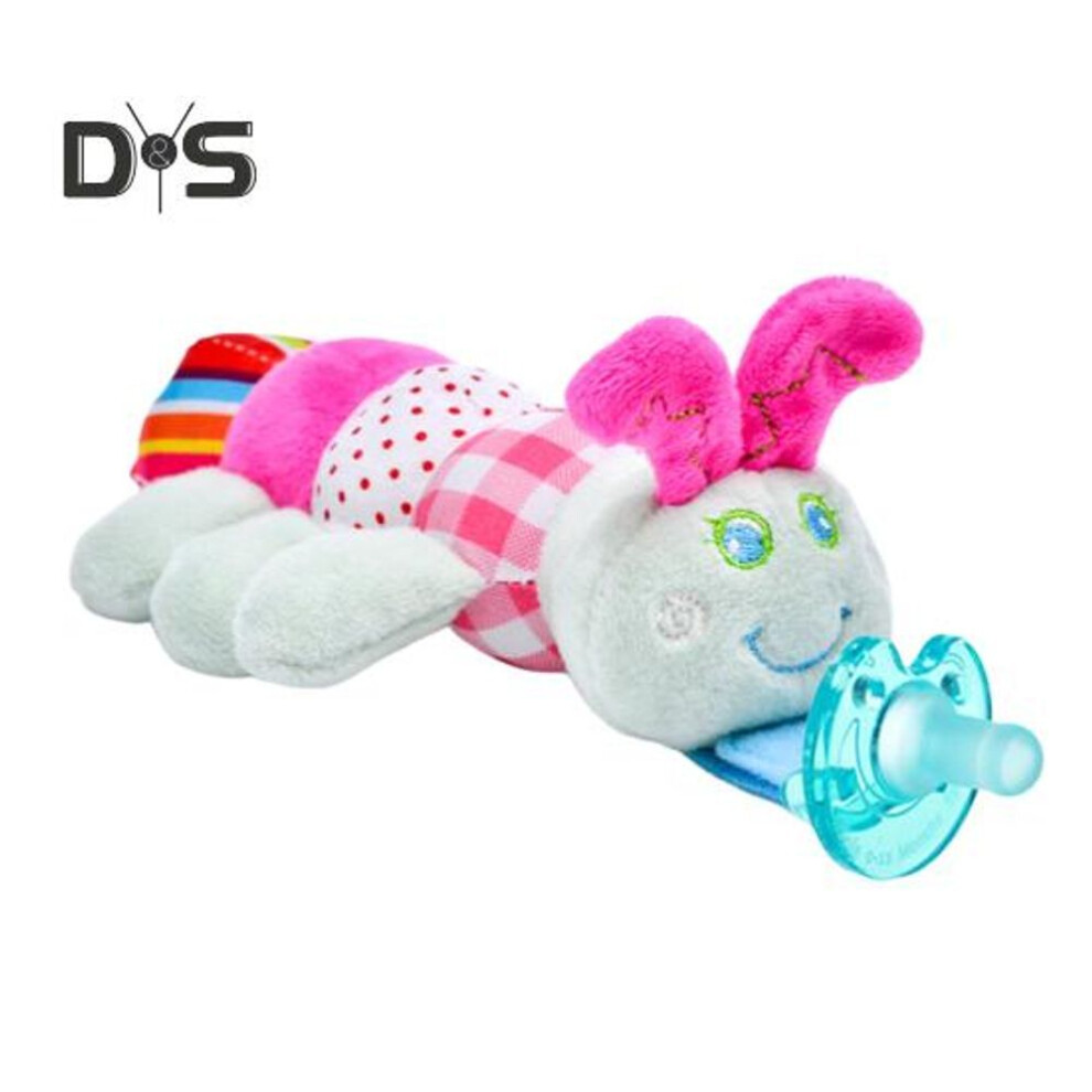 Silicone Pacifier Plush Animal Toy Baby Teething Pacifier with Toy Novelty Animal Pacifier for Newborn Baby Boy Girls