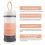 Baby Formula Dispenser Travel, Portable Formula Container, Non-Spill Stackable BPA Free 3
