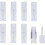 8-Pack Lip Gloss Tube with Empty Stick, 6.5ml Refillable Lip Gloss Bottle Mini Lipstick Bottle 1