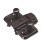 Titus T-Type Adjustable Hinge Mounting Plate Black 700-0KC0-068 1