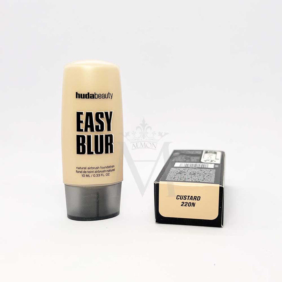 Huda Beauty Easy Blur Foundation Mini 10ml 220N Custard