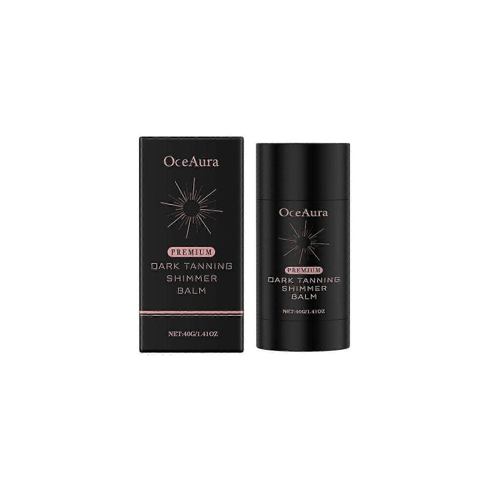 Black Oceaura Glitter Stick Outdoor Sunlight Gentle Body Skin Moisturizing Moisturizing Glitter Care Stick
