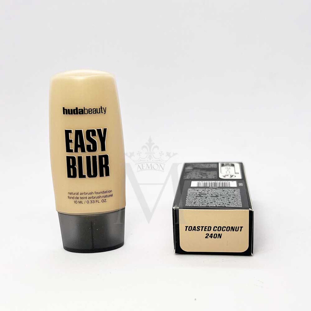 Huda Beauty Easy Blur Foundation Mini 10ml 240N Toasted coconut