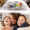 Drive Away Your Anxiety Rainbow Beads Fidget Ring,Beads Spinner Ring,Adjustable Opening 5