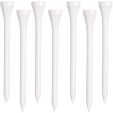 Golf Tees, 2 3/4 Inch, 70 Count, Professional Deluxe Wooden Golf Tee, Natural Hard Wood Golf Tee