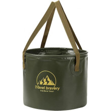 Collaspsible Bucket 5 Gallon Bucket Multifuctional Portable Durable Lightweight Folding Wash Basin