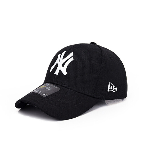 (Black White)Cappello Baseball Unisex Ny Yankees Berretti Sportivi Regolabile Traspirante Regali Ombra