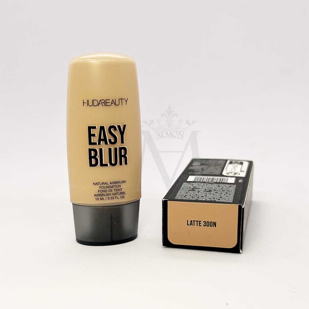 Huda Beauty Easy Blur Foundation Mini 10ml 300N Latte