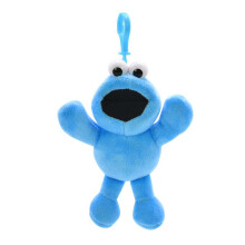 (1pcs)10 stuks inkoop Sesame Street Cookie Monster Plush Ornament Dolls Chains Qt173