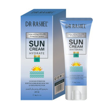 Dr Rashel Protect Hydrate Sun Cream SPF50 PA+++ 60g | Soft & Healthy Skin | UV Protection | Body & Face Hydration