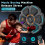 Smart Music Boxing Machine with Gloves and LED Wall Mount 2