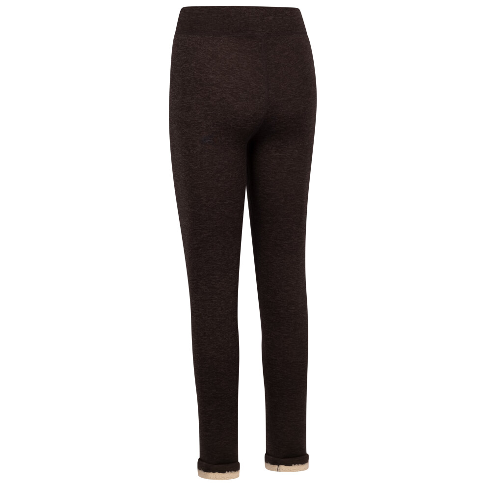 Trespass Women's Grey (10, Marl) Leggings Full Length - Fuzzy Size 10