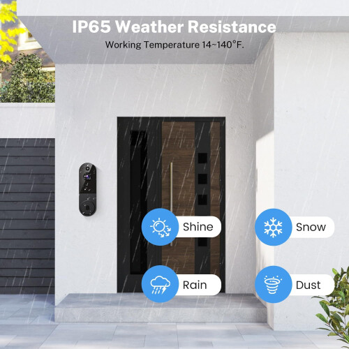 1080P Wireless Video Doorbell Camera 1