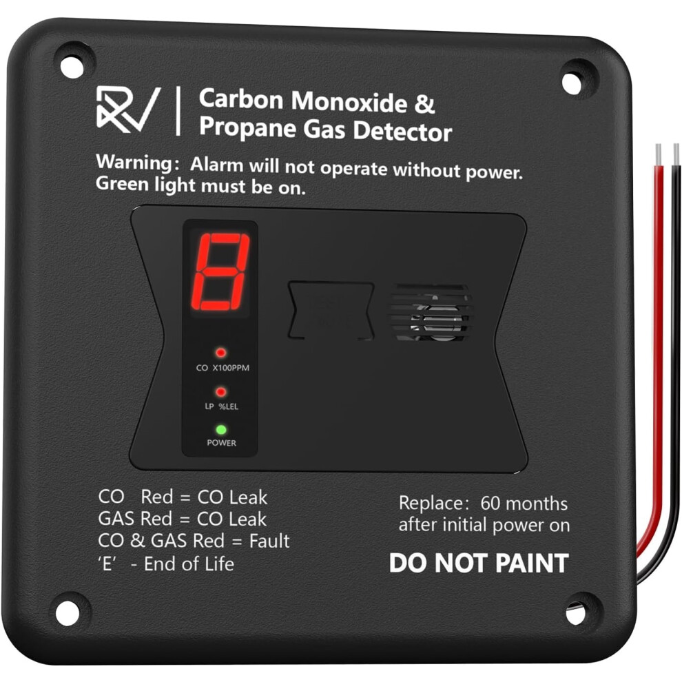 RV Carbon Monoxide & Propane Detector