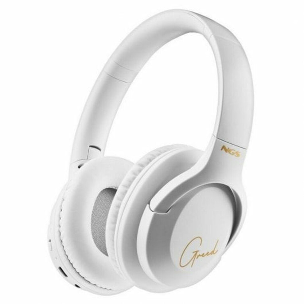 Bluetooth Headset With Microphone Ngs Articagreed White 8435430621495