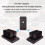 Household Wireless Calling System Restaurant Pager Buzzer 999 Channels Keypad + 16 Coasters 7