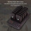 Household Wireless Calling System Restaurant Pager Buzzer 999 Channels Keypad + 16 Coasters 8