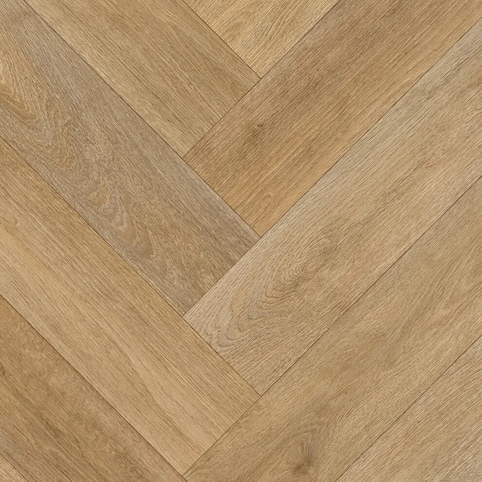 (6M(19'8") X 2M(6'6")-12Mâ², Grimaldi) Herringbone Effect Vinyl Flooring For Bathroom, Livingroom 9506468859347