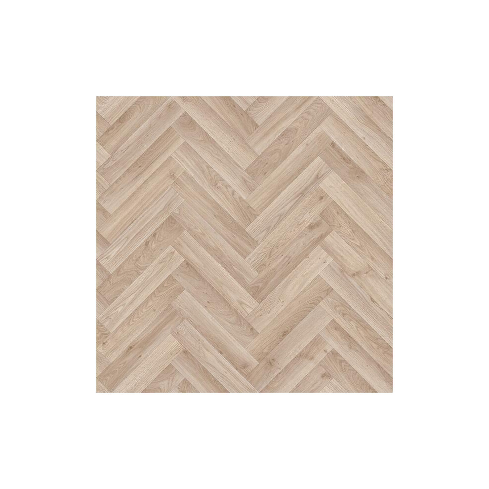 (1M(3'3") X 3M(9'9")-3Mâ², Gemini) Herringbone Effect Vinyl Flooring For Bathroom, Livingroom 9504363978118