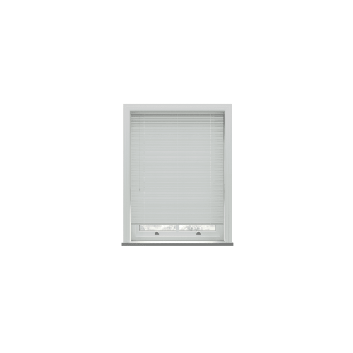 (175cm x 152cm) White PVC Venetian Blind 152cm Drop (25mm Slats)
